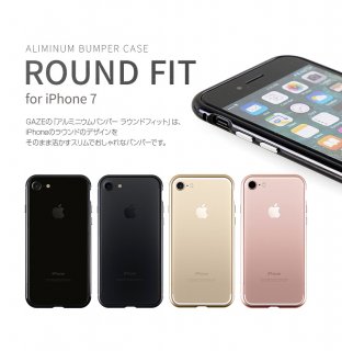 GAZE  iPhone 8 iPhone 7 iPhone SE 2.3 Round Fit ȴк߷ץߥХѡ ߥ˥Ȥä̤Ѿ׷ΥХѡ