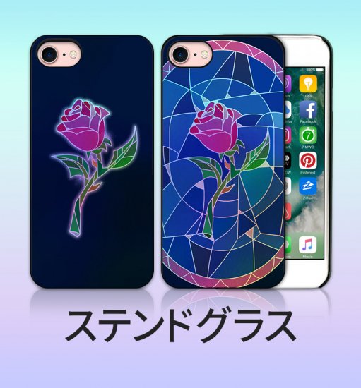 Dparks ディーパークス Iphone 8 7 4 7インチ Twinkle Case ステンドグラス ログラム加工のキラキラ光 ステンドグラス風のイラストがオシャレ Dsi7s Dsi7s