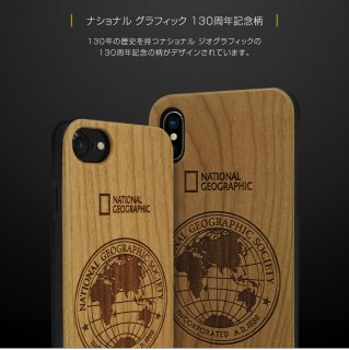 National Geographic 饤󥹾ʡiPhone 8 Plus/ 7 Plus 130th Anniversary case Nature Wood ŷڥ