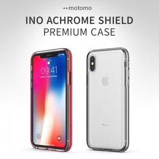 motomoʥȥˡiPhone XS Max 6.5 INO ACHROME SHIELD Premium CASE ꥢդХѡ