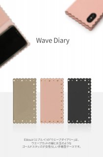 Eblouirʥ֥륤ˡiPhone XR 6.1 Ģ Wave Diary  Υ֥åȤȥɥå襤餷