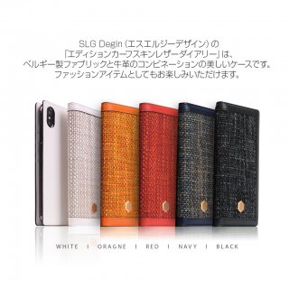 SLG DesigniPhone XS Max 6.5 Ģ Edition Calf Skin Leather Diary  ܳ ٥륮ե֥åβߤȥեܳ