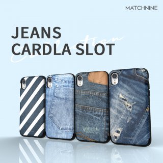 MatchnineiPhone XS Max 6.5  CARDLA SLOT JEANS COLLECTION ǥ˥ΥץTPUȥݥꥫܥ͡ȤŹ¤̥