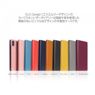SLG DesigniPhone XS Max 6.5 Ģ Calf Skin Leather Diary ܳ 餫ʼ꿨Υե쥶ɤ