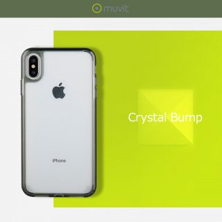 muvitʥࡼӥåȡˡ iPhone X/XS 5.8 CRYSTAL BUMP ֥ꥹХספϡߥ˥ޥǥѾ׷ϥ֥åȥ֥åꥢ