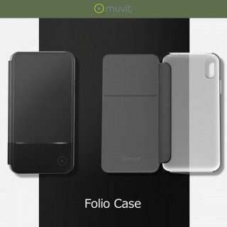 muvitʥࡼӥåȡˡ iPhone XS Max 6.5 FOLIO CASE iPhoneƩʥĶեåפդץǸŪʥǥ