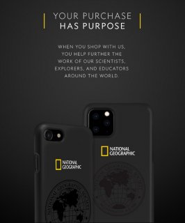 National Geographic iPhone 11 Pro Max 6.5 Global Seal Slim Fit Case ֥å ɽŪʥեåǥ󤬰