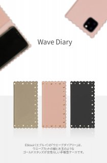 Eblouir iPhone 11 Pro 5.8 Ģ Wave Diary ֥åȤαȿ̤Τ褦ʥɥå餷