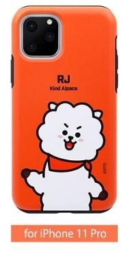 BT21 【iPhone 11 Pro 5.8インチ】 LINE FRIENDS とBTSがコラボ BT21 DUAL GUARD BASIC  TPUとポリカーボネートの二重構造背面ケース KCJ-DBX001 KCJ-DBX002 KCJ-DBX003 KCJ-DBX004  KCJ-DBX005