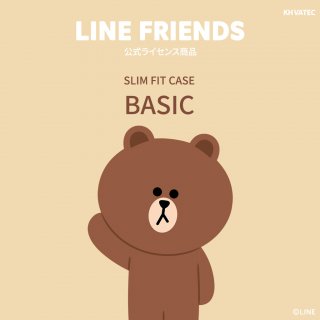 LINE FRIENDS iPhone 11 6.1 SLIM FIT ١å ơ ѵΤݥꥫܥ͡ǺǡüˤԤäեåȤ륹Ƿ̡
