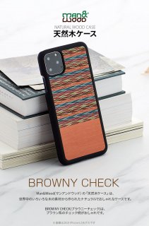 ManWood iPhone 11 6.1 ŷڥ Browny Check ΤڤǺफ줿ʥǤʥ