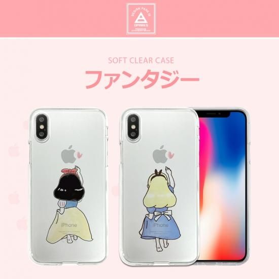 Dparks ディーパークス Iphone 11 Pro Max 6 5インチ ファンタジーお姫様 アリス ソフトクリアケース 透明tpuケースに 可愛いイラストが入ったケース Dsi65r Dsi65r