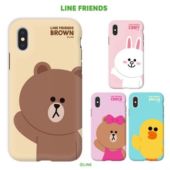 国内正規品 Line Friends Iphone Se 第2世代 年版 Dual Guard ベーシック ラインフレンズの可愛いイラスト Kcl Lba013 Kcl Lba014 Kcl Lba015 Kcl Lba016