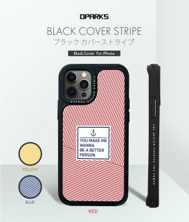  Dparks ǥѡ iPhone 12 mini5.4BLACK COVER TAG STRIPE ˡʥ饹ȤץȤ줿İ