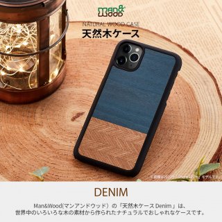  Man & Wood iPhone 12 / 12 Pro6.1 ŷڥ Denim ڤǺफ줿ʥǤʥ
