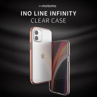  motomo iPhone12/12Pro6.1INO LINE INFINITY CLEAR CASE ǥΤϥ󥹤ʥꥢ