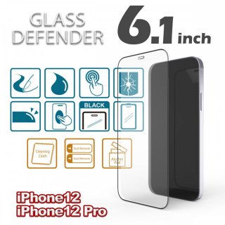 alumania ޥ˥ GLASS DEFENDER for iPhone12Pro & iPhone12 (6.1