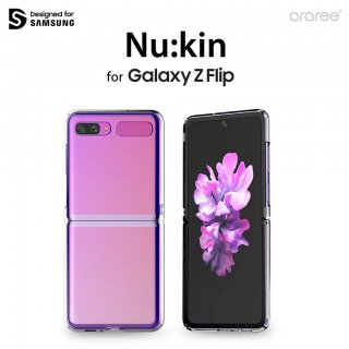  araree Galaxy Z Flip3 NUKIN ˶ѿʤꥢ ȥåץۡդ