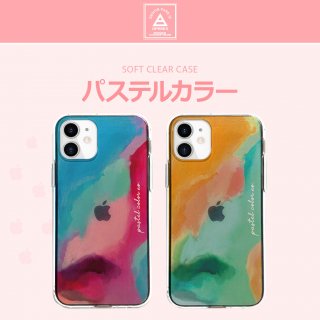  Dparks ǥѡ iPhone 13 mini եȥꥢ  Pastel Color ƩTPU˲İ饹Ȥä