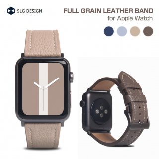  SLG Design FULL GRAIN LEATHER BAND for Apple Watch פ˥٤ܲù Apple WatchХ
