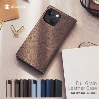  SLG Design iPhone 13 mini 른ǥ Ģ Full Grain Leather Case פ˥٤ܲùܤʤǹ鴶Τ륱