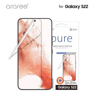  araree ꡼ Galaxy S22 SCG13 SC-51C ̹ݸե PURE DIAMOND EPUǺ