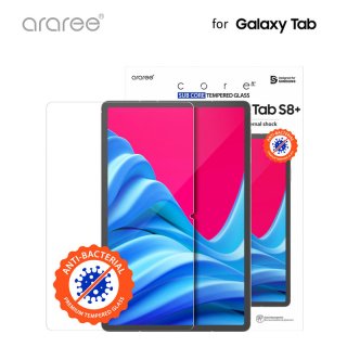  araree ꡼ Galaxy Tab S8+ ݶ饹ե SUB CORE ꥢ վե ॹ