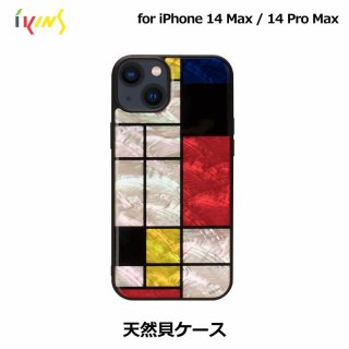  ikins  iPhone 14Plus / iPhone 14 Pro MAX ŷ Mondrian Τ褦ʴإѥȥӥӥåɥ顼