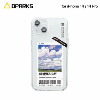  Dparks ǥѡ iPhone 14 / iPhone 14 Pro եȥꥢ Summer Day ƩTPU˲İ饹Ȥä