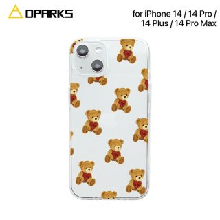  Dparks ǥѡ iPhone 14 / iPhone 14 Pro եȥꥢ ϡȥƥǥ ƩTPU˲İ饹Ȥä