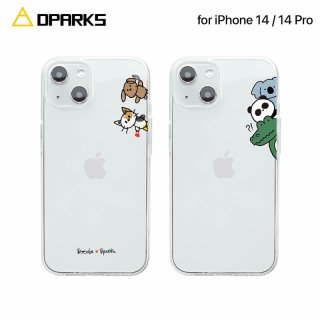  Dparks ǥѡ iPhone 14 / iPhone 14 Pro եȥꥢ ǤȤΤ ƩTPU˲İ饹Ȥä