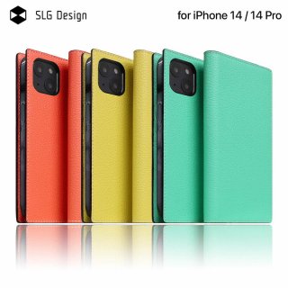  SLG Design iPhone 14 / iPhone 14 Pro Ģ Neon Full Grain Leather Case פ˥٤ܲùʥ͡ˤܤ