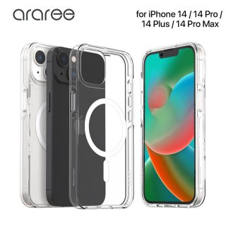  araree ꡼ iPhone 14 / iPhone 14 Pro Magsafeбꥢ DUPLE TPUȥݥꥫܥ͡ȤѤ