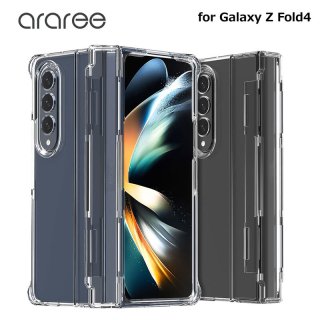  araree Galaxy Z Fold4 Nukin 360 ꥢ SAMSUNG ҥ󥸤ޤ360륵饦ɥե륫С