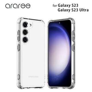  araree ꡼ Galaxy S23 / Galaxy S23 Ultra SAMSUNGθǧ Flexield ꥢ եȥ