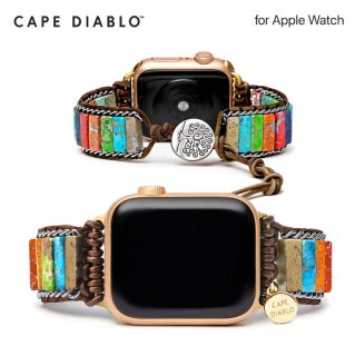  CAPE DIABLO ץǥ֥ 㥯 ʥ for Apple Watch 38-49mm åץ륦åХ Apple WatchХ