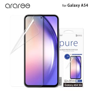  araree ꡼ Galaxy A54 ݸե Pure (2) ꥢ SAMSUNGθǧ SC-53D scg21