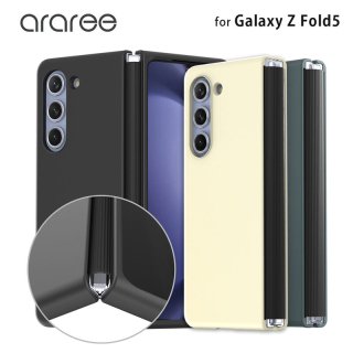  araree ꡼ Galaxy Z Fold5 Aero Flex SAMSUNG ҥʬޤݸ륹ޡȤʥ