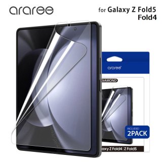 araree ꡼ Galaxy Z Fold5 Galaxy Z Fold 4 PURE DIAMOND  ݸե2