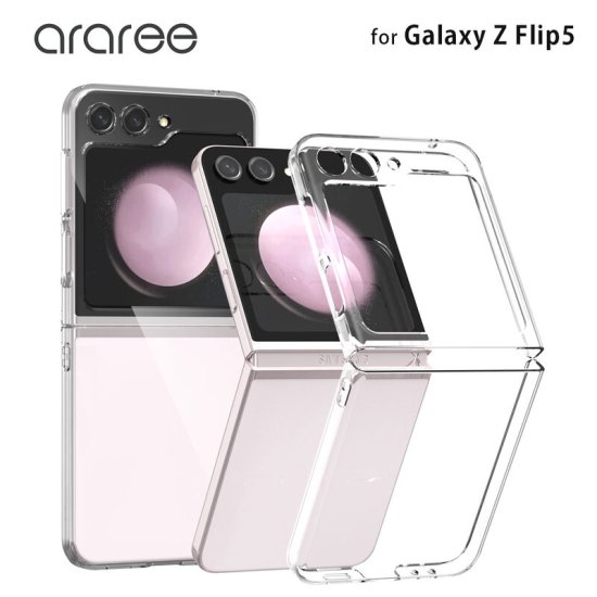 国内正規品 araree アラリー Galaxy Z Flip5ケース クリア SAMSUNG公式 