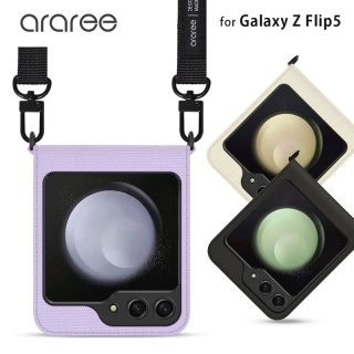  araree ꡼ Galaxy Z Flip5 SAMSUNG ȥåդ CANVAS DIARY ХǺ 