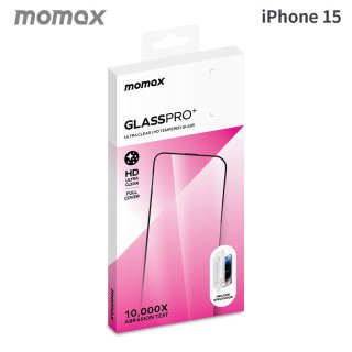  momax iphone 15 / 15 Pro / 15 Plus / 15 Pro Max GlassPro+ 饹ե ꥢ  ݸե