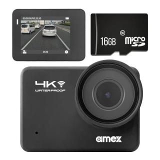 AMEX 青木製作所 バイク・サイクルレコーダー 4K録画 防水・防振 豊富なマウントを標準搭載 1300万画素 広角155°
