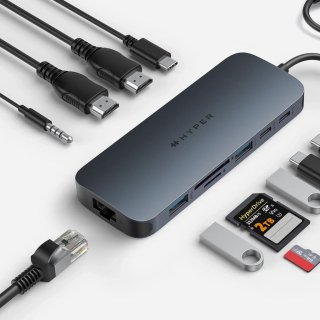  Hyper ϥѡ HyperDrive Next Dual 4K60Hz HDMI 11 Port USB-C ϥ 140WΥѥ롼