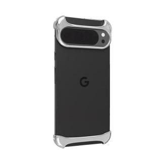 国内正規品 Arc Google Pixel 9 Pro / 9 / 9 Pro XL 用 アルミ・ミラーシルバー バンパー ケース | アークパルス アーク