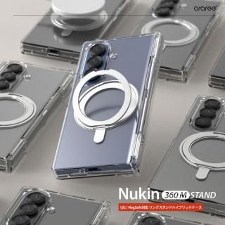  araree ꡼ Galaxy Z Fold7 MagSafeб Nukin 360 S 󥰥դ ե륫С ꥢ