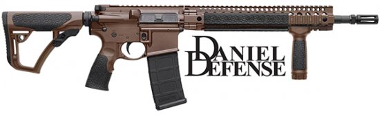 Daniel Defense Buttstock, Pistol Grip, & Vertical Foregrip Combo
