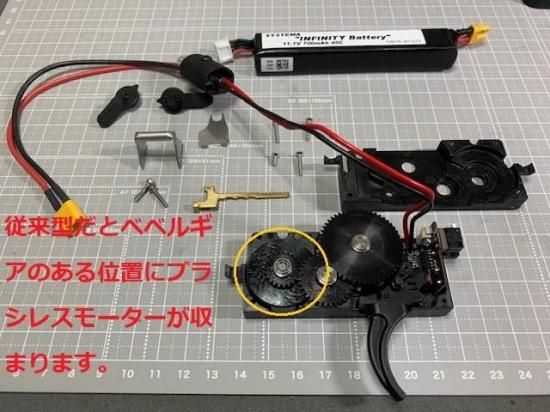 SYSTEMA インフィニティー 新型ギアBOXassy＆ショートインナーキット