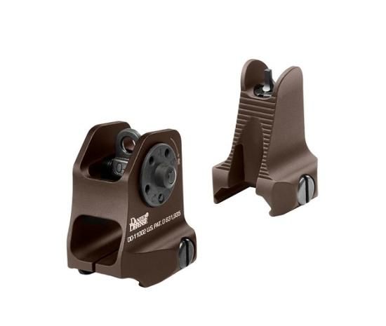 トイガン Daniel Defense Fixed Front Rear Sight DD Brown Fixed Front and Rear Sight Combo Set ミルスペックブラウン