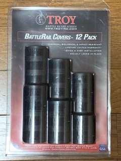 Troy Battle Rail Cover 12 Piece Pack, Black ȥ졼륫С12ĥå